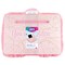 3C4G: Pink & Gold Deluxe Fur Lap Desk - You Are Golden, Make It Real, Tweens & Girls, Portable Lap Pillow Desk W/ Handle, Versatile Media Slot - 12” x 17”, Cozy Faux Fur Cushion, Perfect For Fun & Homework, Three Cheers For Girls, Kids Ages 6+